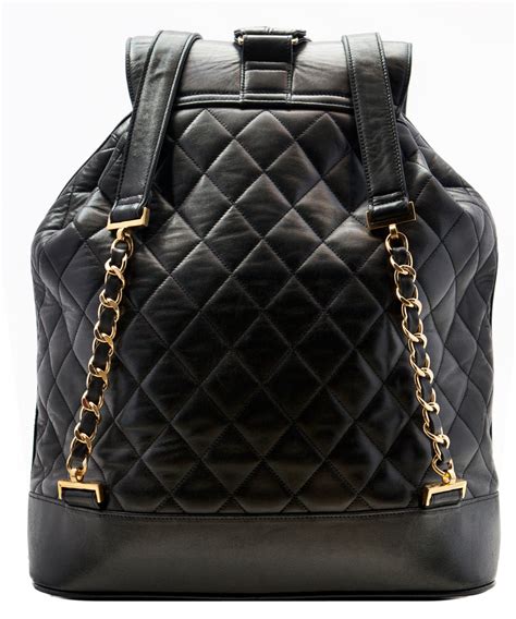 chanel backpacks for cheap|Chanel leather backpack.